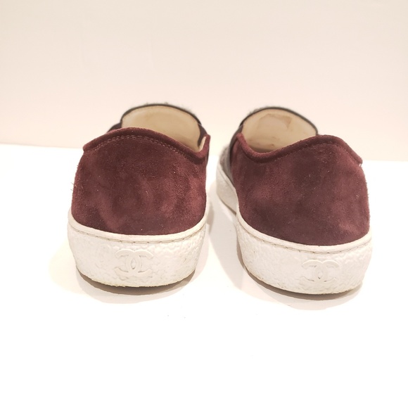 CHANEL CC Slip-On Sneakers Size: 8.5 | IT 38.5 - Picture 3 of 6